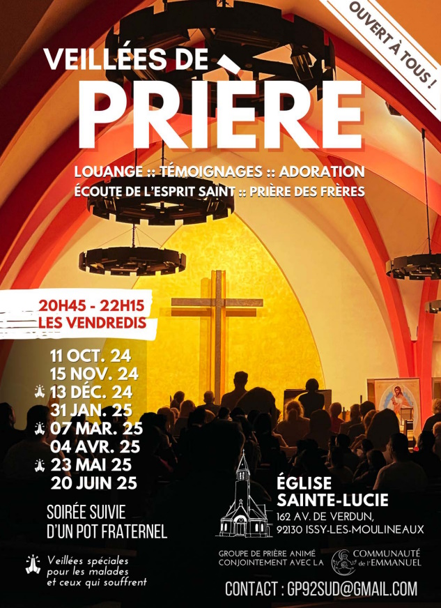 veillee de priere ste-lucie