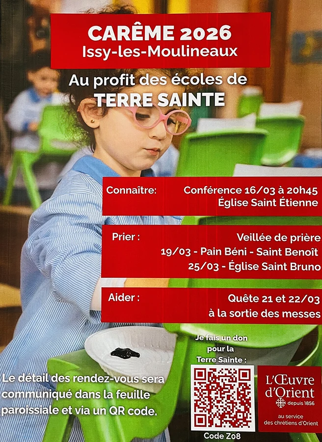 Carême 2026 l'œuvre d'orient